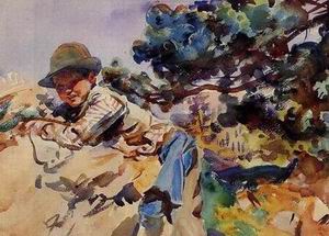 John Singer Sargent oil painting
