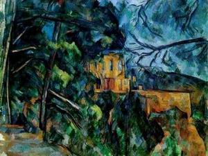 Paul Cezanne oil painting