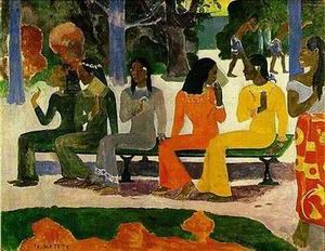 Paul Gauguin oil painting