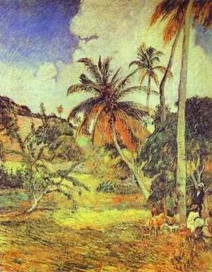 Paul Gauguin oil painting