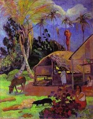 Paul Gauguin oil painting