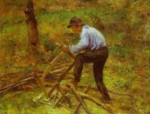 Pissarro oil painting