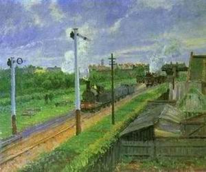 Pissarro oil painting