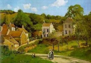 Pissarro oil painting
