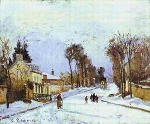 Pissarro oil painting