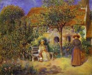 Renoir oil painting