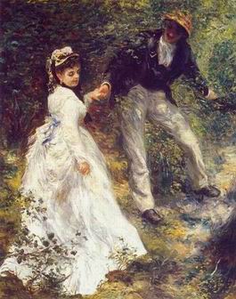 Renoir oil painting