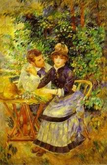 Renoir oil painting