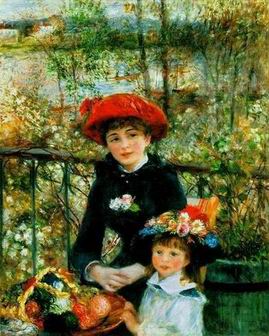Renoir oil painting