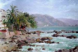 Thomas Kinkade oil painting