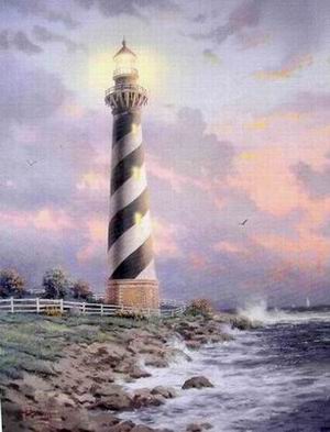 Thomas Kinkade oil painting