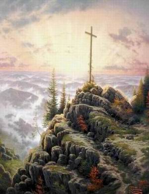 Thomas Kinkade oil painting