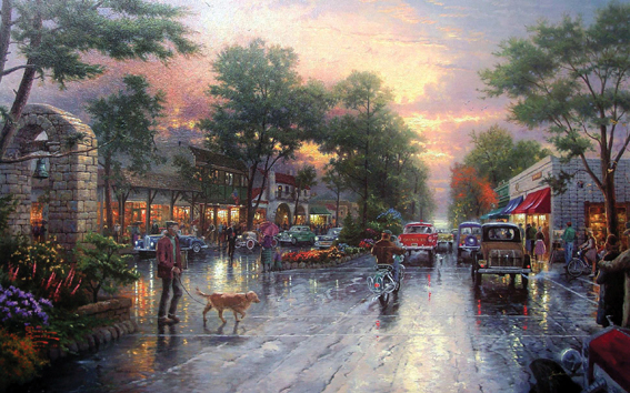Thomas Kinkade Giclee Print