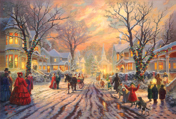 Thomas Kinkade Giclee Print