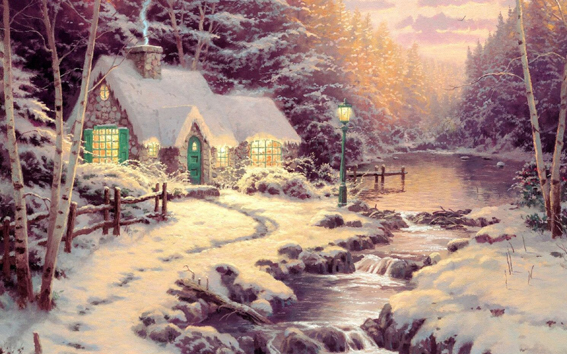 Thomas Kinkade Giclee Print