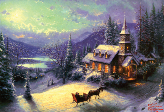 Thomas Kinkade Giclee Print