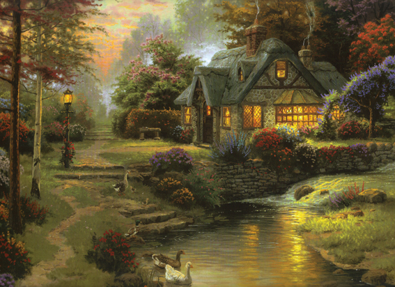 Thomas Kinkade Giclee Print
