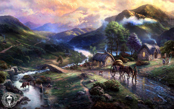Thomas Kinkade Giclee Print