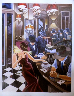 Modern Artists oil painting